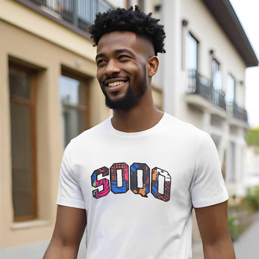 Elevate your style with the SOQO Nath01 Design Tee Shirt. Made with a customised SOQO classic stitched design, this shirt adds a unique touch to your wardrobe. Expertly crafted, it combines comfort and style for a sleek and modern look. Stand out with this one-of-a-kind piece.