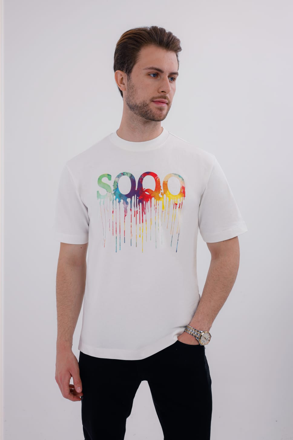 SOQO S-DRIP Tee Shirt