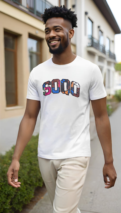 Elevate your style with the SOQO Nath01 Design Tee Shirt. Made with a customised SOQO classic stitched design, this shirt adds a unique touch to your wardrobe. Expertly crafted, it combines comfort and style for a sleek and modern look. Stand out with this one-of-a-kind piece.