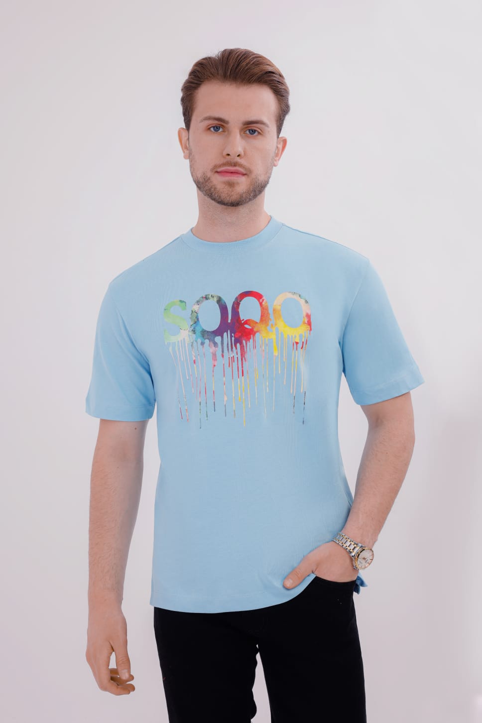 SOQO S-DRIP Tee Shirt